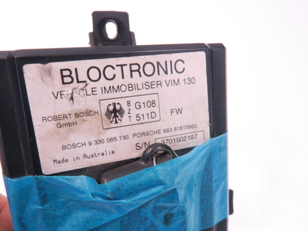 Porsche 911 993 Steuergerät Wegfahrsicherung Immobiliser Vehicle ECU 99361815900 Bloctronic - Image 3