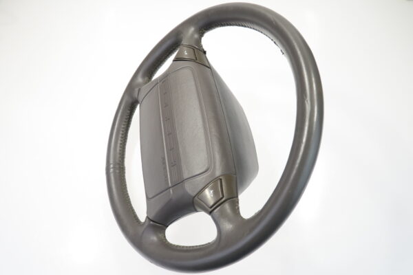 Porsche 911 964 Lenkrad Leder grau inkl. Abdeckung 96434780450 steering wheel - Image 3