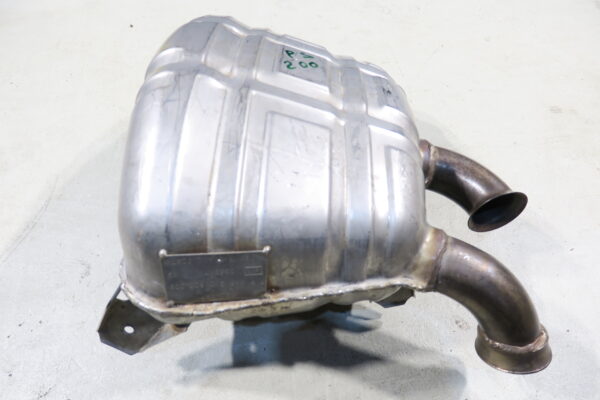 Porsche 911 996 Techart Edelstahl Auspuff links Schalldämpfer exhaust 096.310.800.009 Sportauspuff - Image 2