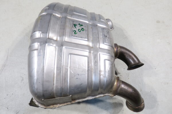 Porsche 911 996 Techart Edelstahl Auspuff links Schalldämpfer exhaust 096.310.800.009 Sportauspuff