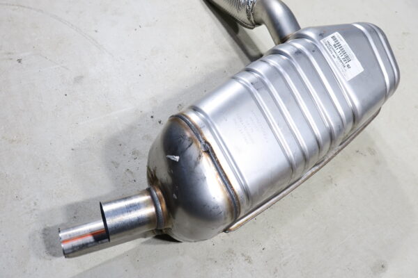 Porsche 981 Boxster / Cayman Hauptschalldämpfer links NEU NEW Exhaust 981 111 221 02 Auspuff muffler - Image 3