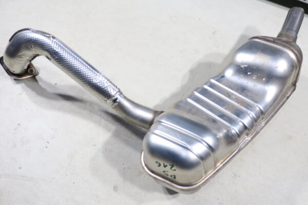 Porsche 981 Boxster / Cayman Hauptschalldämpfer links NEU NEW Exhaust 981 111 221 02 Auspuff muffler - Image 6