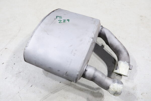 Porsche 911 993 Schalldämpfer Auspuff links 993 111 045 11 Original Gillet exhaust