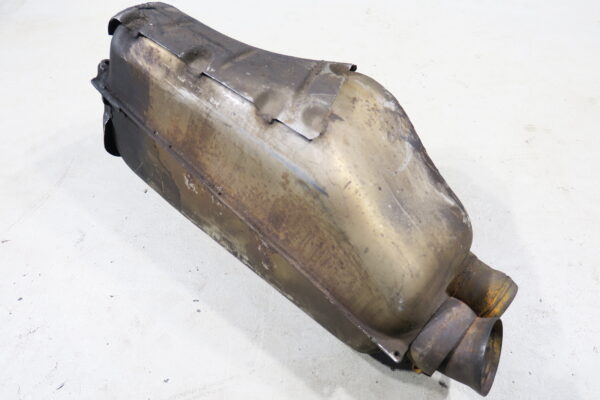 Porsche 911 964 Schalldämpfer Auspuff rechts 964 111 046 05 Original Bischoff exhaust Endschalldämpfer - Image 2