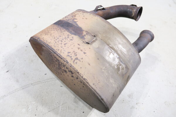 Porsche 911 993 Schalldämpfer Auspuff rechts 993 111 046 04 Original Bischoff exhaust Endschalldämpfer - Image 2