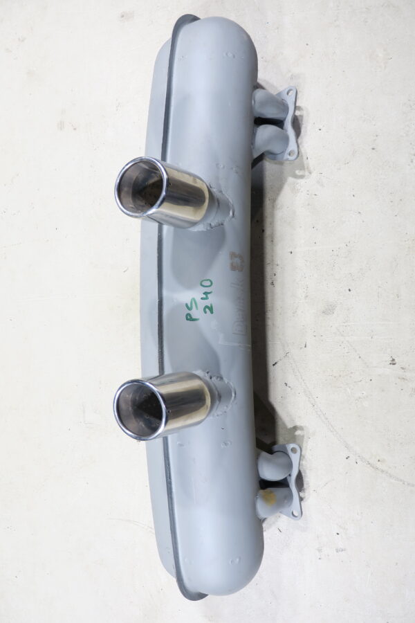 Porsche 914 1.7 1.8 JP Dansk Sportauspuff Schalldämpfer Auspuff 91.409 3110 New! Neu! 2X 76mm exhaust Endschalldämpfer - Image 2