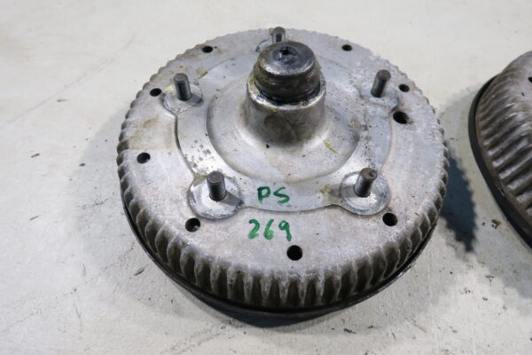 Porsche 356 B Bremsen Trommel Bremsanlage vorne Front Brake Drums & Backing Plates. A69534106301 1960-1963 - Image 3