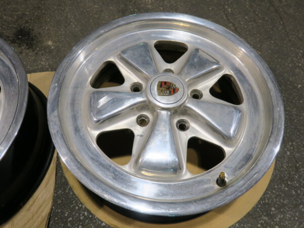 Original Porsche Fuchsfelge Alu Felge 16 Zoll 6Jx16 ET36 Carrera 911362113 – Bild 3