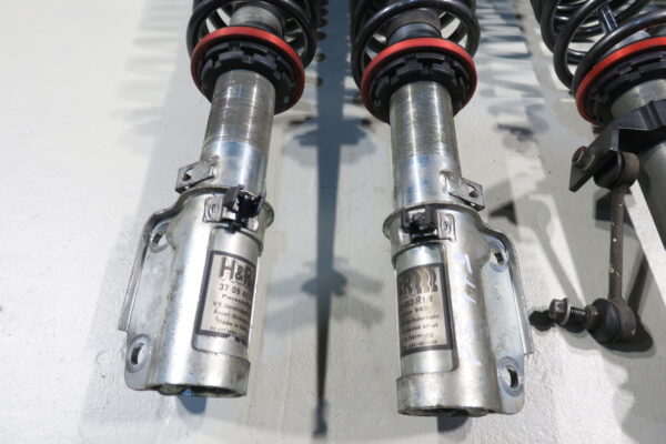 H&R Gewindefahrwerk Stoßdämpfer 30-60mm Federbeine passend für Porsche 911 993 Carrera 2 /4 Set V+H Dämpfer shock absorbers suspension – Bild 3
