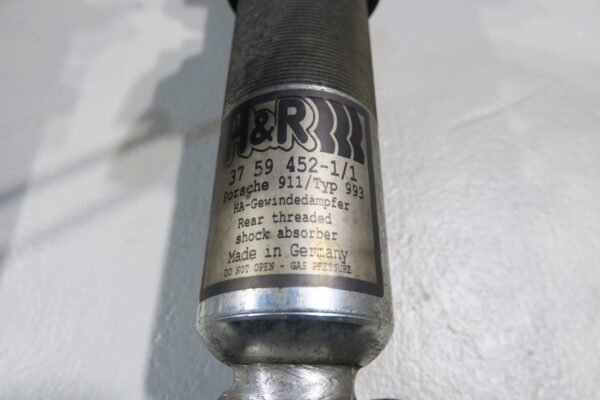 H&R Gewindefahrwerk Stoßdämpfer 30-60mm Federbeine passend für Porsche 911 993 Carrera 2 /4 Set V+H Dämpfer shock absorbers suspension – Bild 10