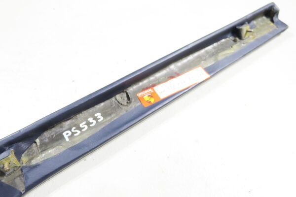 Porsche 911 912 901 Armaturenbrett Knieschutzleiste rechts Leder Blau 90155203670 knee protection strip – Bild 2