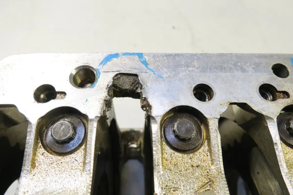 PORSCHE 911 996 3,4L Carrera 2 /4 Kurbelwellengehäuse Lagergehäuse 9961011113R / 9961011124R crankshaft housing – Bild 5