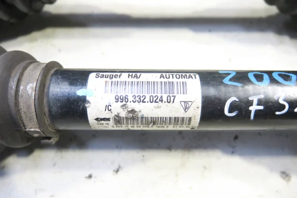 Porsche 911 996 Antriebswelle Gelenkwelle hinten Set 99633202407 drive shaft – Bild 5