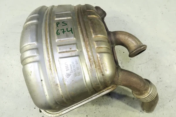 Porsche 911 996 Schalldämpfer Endtopf 99611113253 exhaust silencer – Bild 3