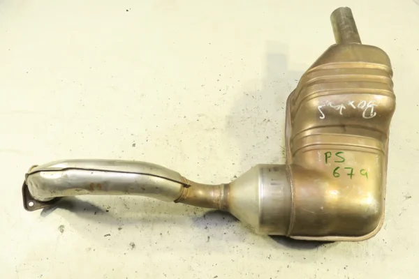 Porsche 987 Boxster Cayman Schalldämpfer Endtopf Eberspächer 98711311731 exhaust silencer