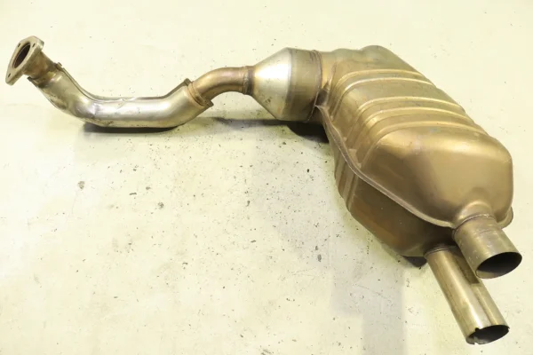 Porsche 987 Boxster Cayman Schalldämpfer Endtopf Eberspächer 98711311731 exhaust silencer – Bild 5