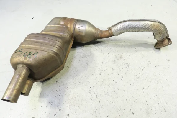 Porsche 987 Boxster Cayman Schalldämpfer Endtopf mit Kat 98711311801 exhaust silencer