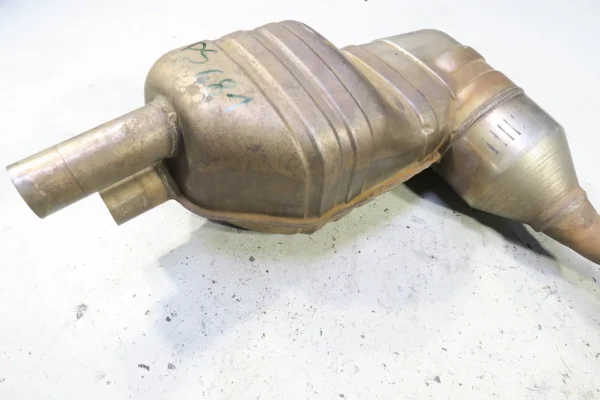 Porsche 987 Boxster Cayman Schalldämpfer Endtopf mit Kat 98711311801 exhaust silencer – Bild 3