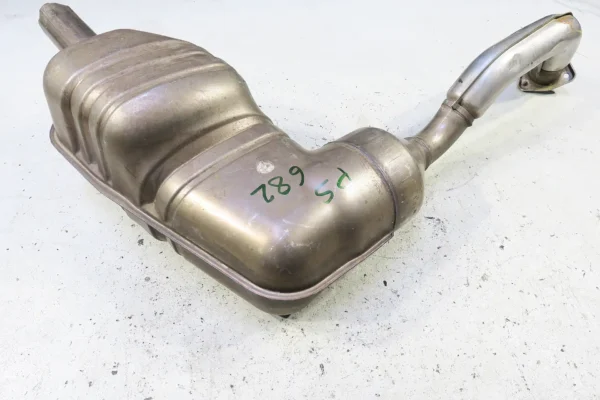 Porsche 987 Boxster Cayman Schalldämpfer Endtopf Eberspächer mit Kat 98711311831 exhaust silencer – Bild 4