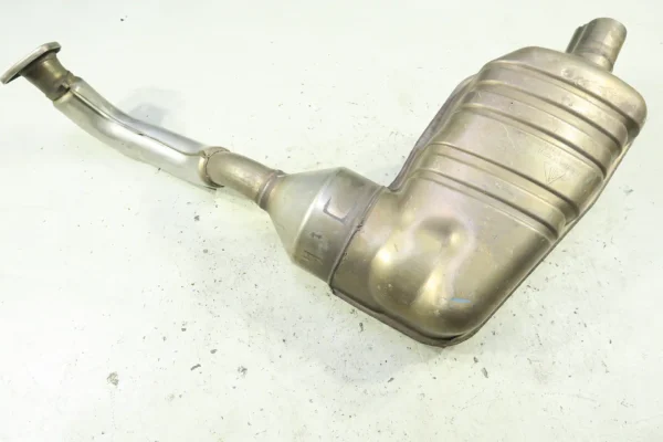 Porsche 987 Boxster Cayman Schalldämpfer Endtopf Eberspächer mit Kat 98711311831 exhaust silencer – Bild 5