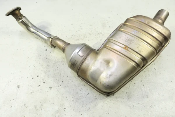 Porsche 987 Boxster Cayman Schalldämpfer Endtopf Eberspächer mit Kat 98711311831 exhaust silencer – Bild 5