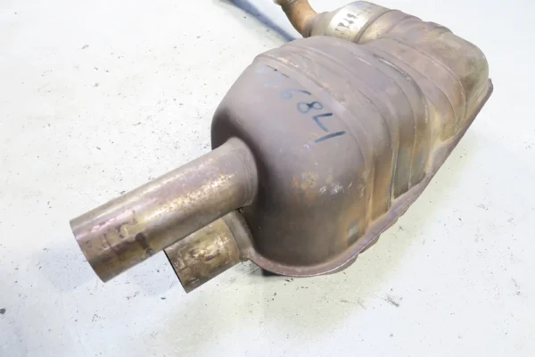 Porsche 987 Boxster Cayman Schalldämpfer Endtopf Gillet mit Kat 98711311701 exhaust silencer – Bild 4