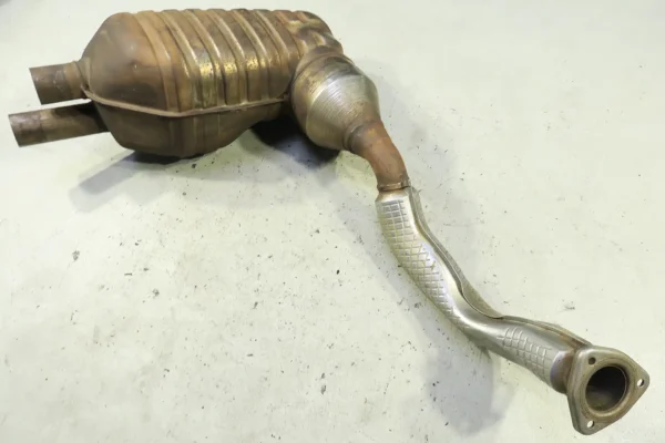 Porsche 987 Boxster Cayman Schalldämpfer Endtopf Gillet mit Kat 98711311701 exhaust silencer – Bild 6