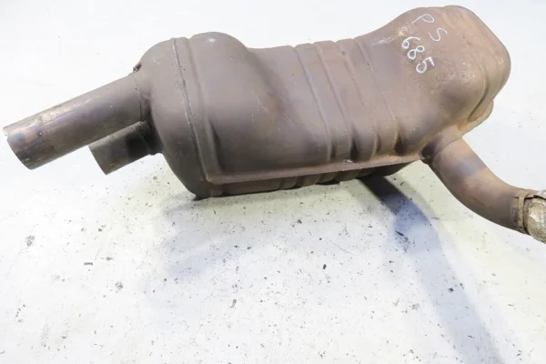 Porsche 981 Boxster Cayman Schalldämpfer Endtopf Eberspächer 98111123101 exhaust silencer – Bild 3