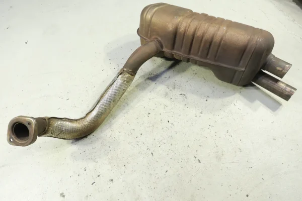 Porsche 981 Boxster Cayman Schalldämpfer Endtopf Eberspächer 98111123101 exhaust silencer – Bild 4