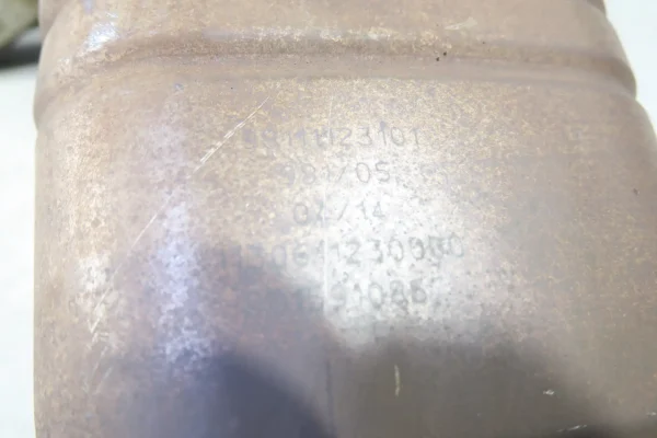Porsche 981 Boxster Cayman Schalldämpfer Endtopf Eberspächer 98111123101 exhaust silencer – Bild 6