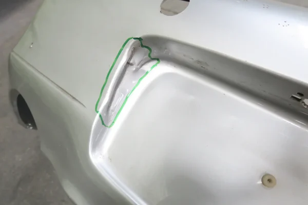 Porsche 996 3.4 MK1 Stoßstange hinten mit PDC 99650521100 vor Facelift rear bumper – Bild 5