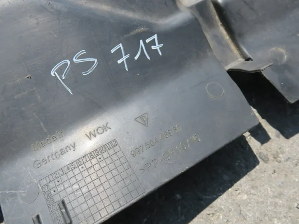 Porsche 911 997 GT2/GT3 RS  Luftkanal des Kühlers 99750448980 air channel – Bild 5