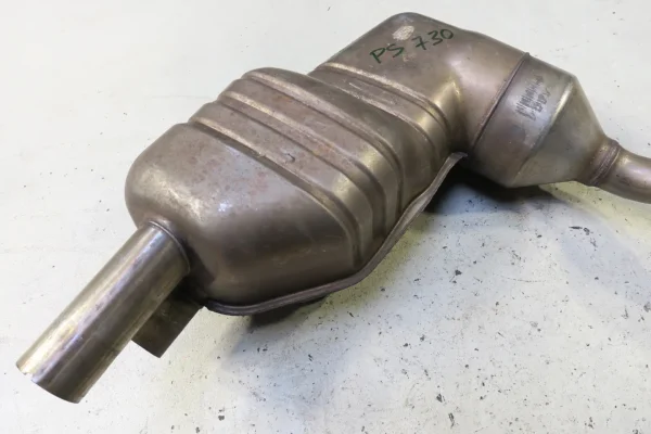 Porsche 987 Boxster Cayman Schalldämpfer Endtopf Eberspächer 98711311731 exhaust silencer – Bild 3