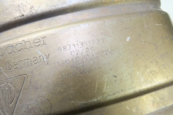 Porsche 987 Boxster Cayman Schalldämpfer Endtopf Eberspächer 98711311731 exhaust silencer – Bild 6