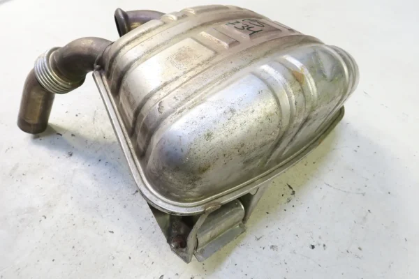 Porsche 911 996 Schalldämpfer Endtopf Gillet 99611113157 mit Halter exhaust silencer – Bild 3