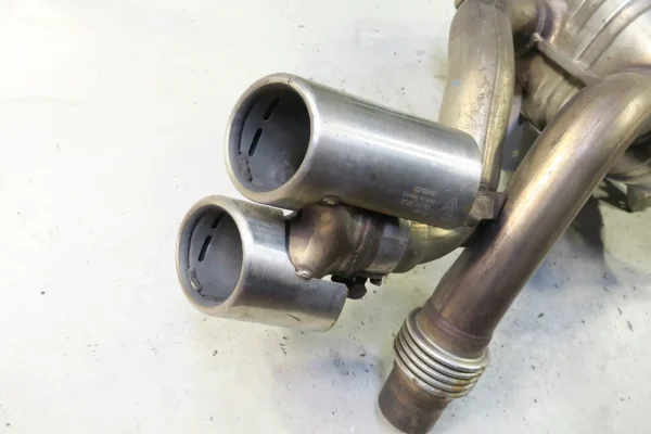 Porsche 911 997 Schalldämpfer Endtopf Gillet 99711131104 mit Endrohr 99711135101 exhaust silencer – Bild 4