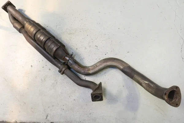 Porsche 944 951 Turbo S Kat Katalysator Gillet Wastegate Abgasanlage 95111109408 9511232512R Vorschalldämpfer