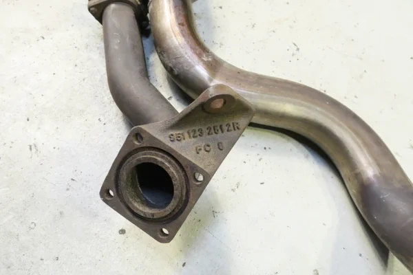 Porsche 944 951 Turbo S Kat Katalysator Gillet Wastegate Abgasanlage 95111109408 9511232512R Vorschalldämpfer – Bild 7