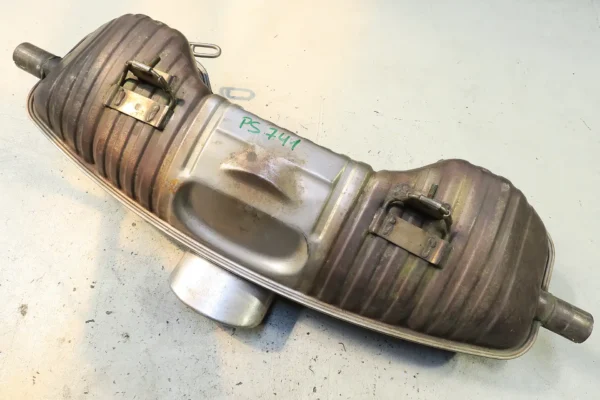 Porsche 986 Boxster 2.5 2.7 Schalldämpfer Auspuff Original Gillet 99611112106 – Bild 2