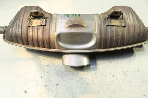 Porsche 986 Boxster 2.5 2.7 Schalldämpfer Auspuff Original Gillet 99611112106 – Bild 3