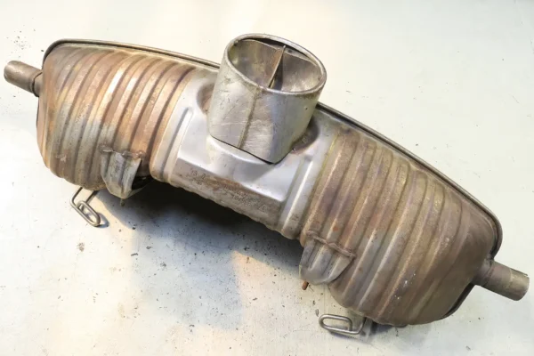 Porsche 986 Boxster 2.5 2.7 Schalldämpfer Auspuff Original Gillet 99611112106 – Bild 4