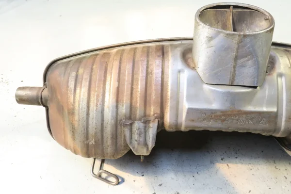 Porsche 986 Boxster 2.5 2.7 Schalldämpfer Auspuff Original Gillet 99611112106 – Bild 5