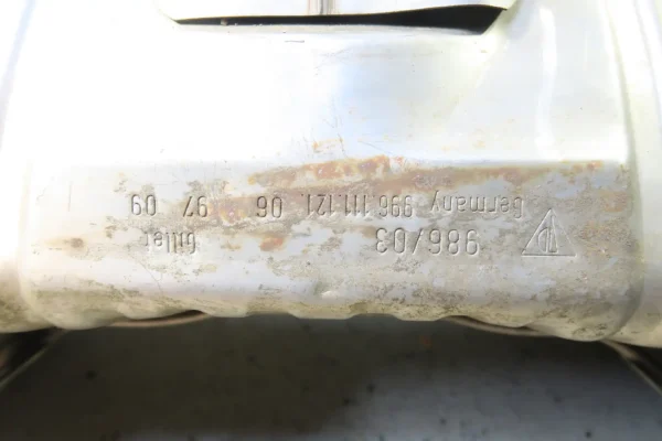 Porsche 986 Boxster 2.5 2.7 Schalldämpfer Auspuff Original Gillet 99611112106 – Bild 7