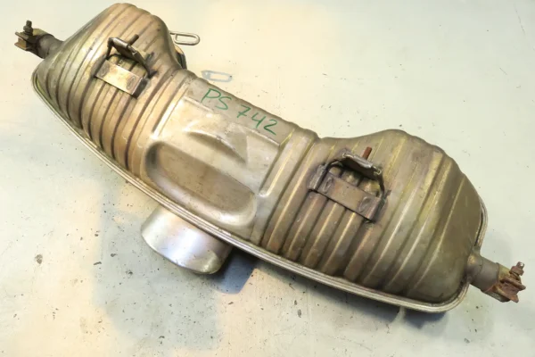 Porsche 986 Boxster 2.5 2.7 Schalldämpfer Auspuff Original Gillet 99611112107 – Bild 2