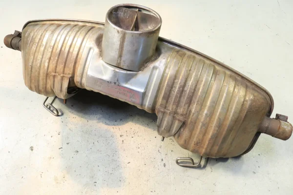 Porsche 986 Boxster 2.5 2.7 Schalldämpfer Auspuff Original Gillet 99611112107 – Bild 5