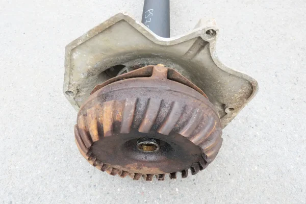 Porsche 924 944 951 Transaxle Transaxlerohr Kardanwelle Zentralrohr Automatik Version ohne Haken 477521271B – Bild 5