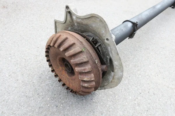 Porsche 924 944 951 Transaxle Transaxlerohr Kardanwelle Zentralrohr Automatik Version ohne Haken 477521271B – Bild 3