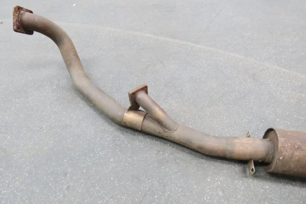 Porsche 924 931 Turbo Carrera GT Gillet Dämpfer Wastegate Abgasanlage 93111105103 Down Pipe Vorschalldämpfer – Bild 2