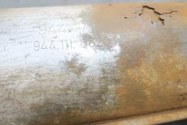 Porsche 944 Bischoff Dämpfer Vorschalldämpfer inkl. Abgasrohr 94411108201 – Bild 6