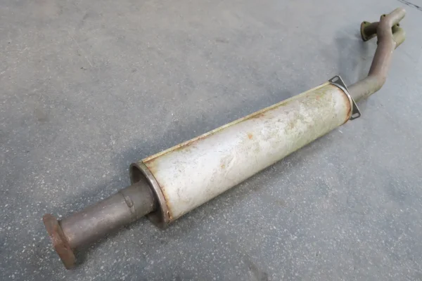 Porsche 944 Bischoff Dämpfer Vorschalldämpfer inkl. Abgasrohr 94411108203 – Bild 5